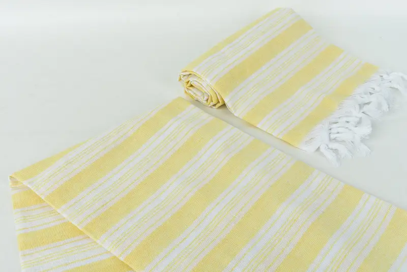 Bachelorette Party Gifts, Engagement Gift, Peshtemal Towel, Cotton towel, Organic towel, 70x40 Cotton Striped Towel, Organic Towel, Soft towel - 7