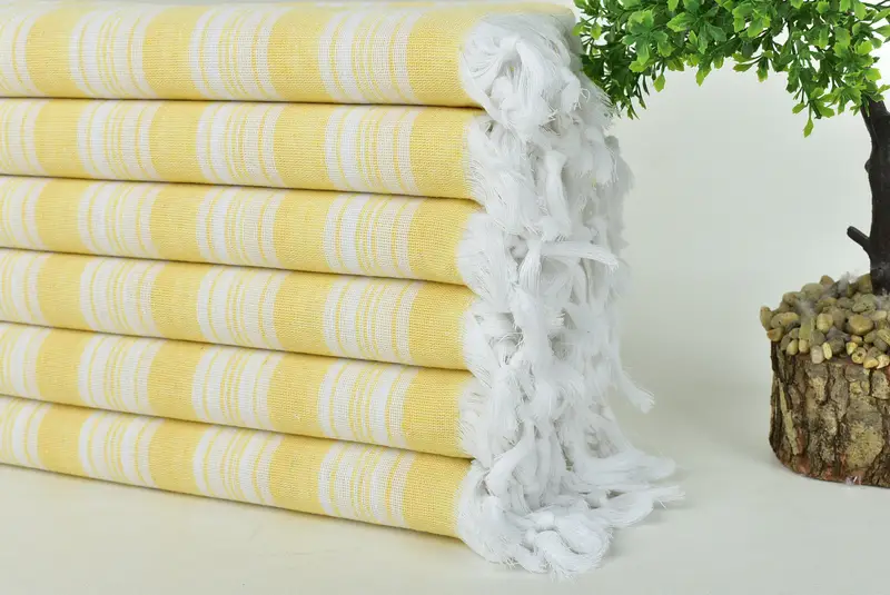 Bachelorette Party Gifts, Engagement Gift, Peshtemal Towel, Cotton towel, Organic towel, 70x40 Cotton Striped Towel, Organic Towel, Soft towel - 3
