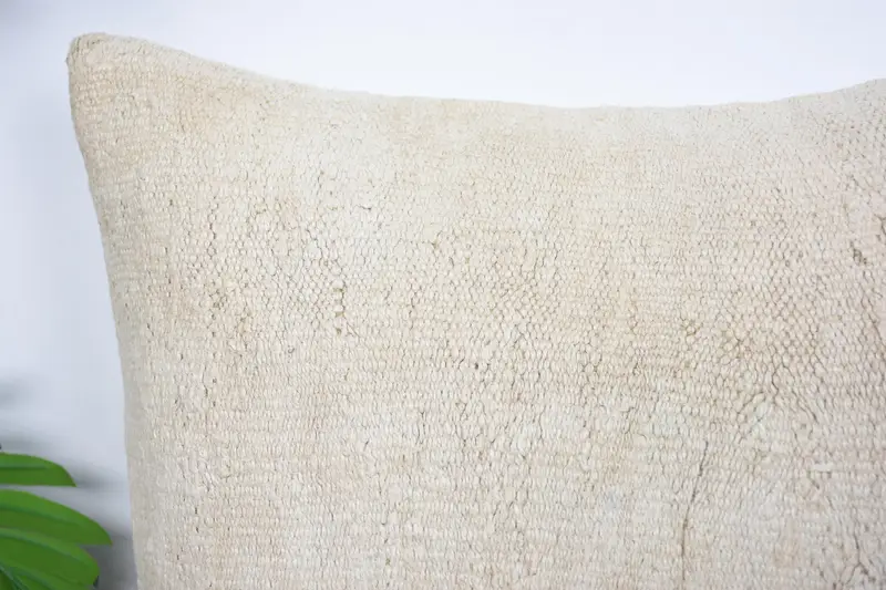 16x16 Beige Cushion Case, Sofa Bolster Pillow Case, Kilim Pillow Cover, Vintage Kilim Pillow, Handmade Kilim Cushion, Cushion - 2