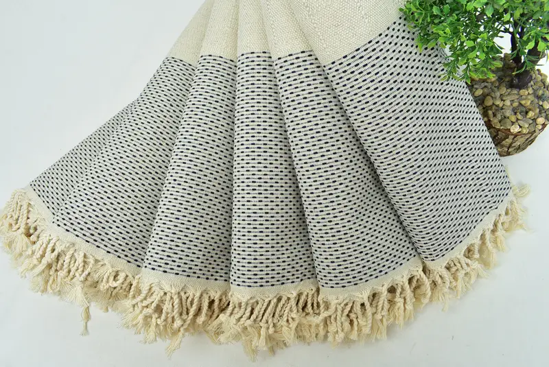 Valentines Day Gift For Her, Wedding Gift For Bride, 70x40 Cotton Polka Dot Towel, Personalized Gift, Personalized Towel, Lightweight towel - 4