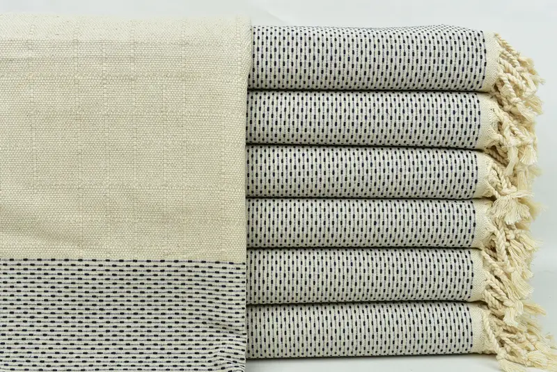 Valentines Day Gift For Her, Wedding Gift For Bride, 70x40 Cotton Polka Dot Towel, Personalized Gift, Personalized Towel, Lightweight towel - 1