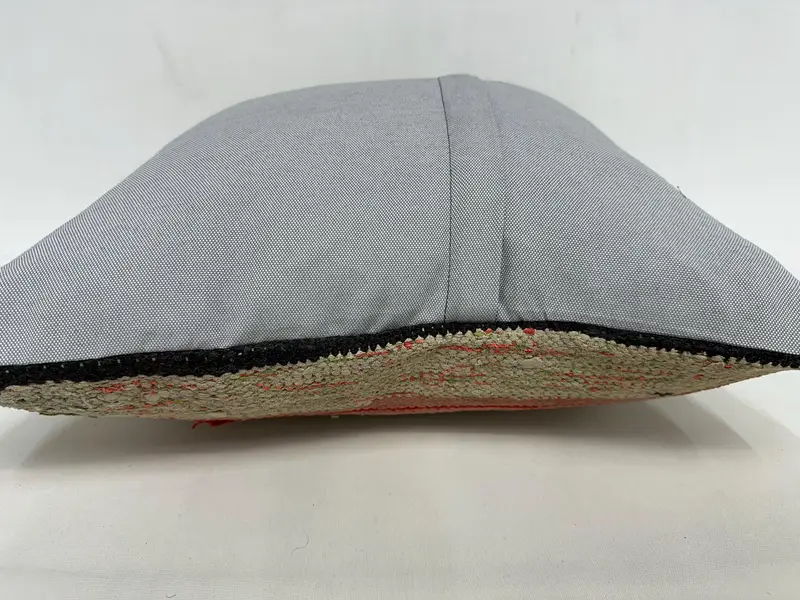 Outdoor Throw Pillow Sham, Pillow for Sofa, Pillow for Couch, Outdoor Pillow Case, 20x20 Beige Cushion, Turkish Kilim Pillow, Pillow Sham - 7