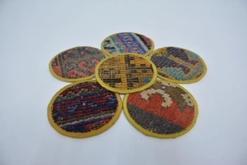 Montaña rusa Kilim roja y bronce, montaña rusa Boho única