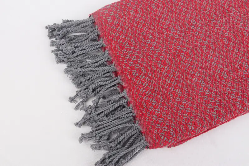 Peshtemal Towel, 70x40 Cotton Geometric Towel, Handwoven Turkish Towel, Beach Towel Bulk, Christmas Favors, Quick-dry peshtemal, Wedding Gifts Towel - 7