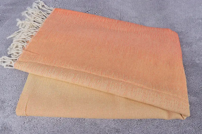 Luxury Turkish beach towel with fringe, Absorbent towel, Wedding Gift, Turkish towel, 70x40 Cotton Flat Towel, Handmade Gift, Best Wedding Gift - 6