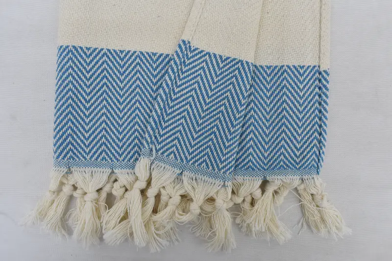 Monogram Hand Towel, Custom Turkish Towel, 36x18 Cotton Herringbone Towel, Summer Gift, Bride Gift, Monogrammed Hand Towel, Personalized Hand Towel - 7
