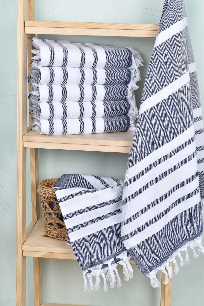 Hammam Towel USA, Turkish hand towel, Best Beach Towel, Beach Towel Bulk, 68x36 Cotton Chevron Towel, Lightweight Turkish towel, Maid Of Honor Gift - 3