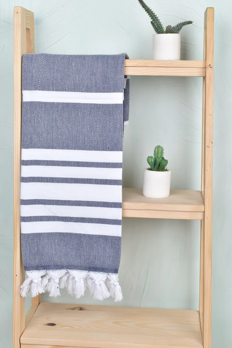 Hammam Towel USA, Turkish hand towel, Best Beach Towel, Beach Towel Bulk, 68x36 Cotton Chevron Towel, Lightweight Turkish towel, Maid Of Honor Gift - 8