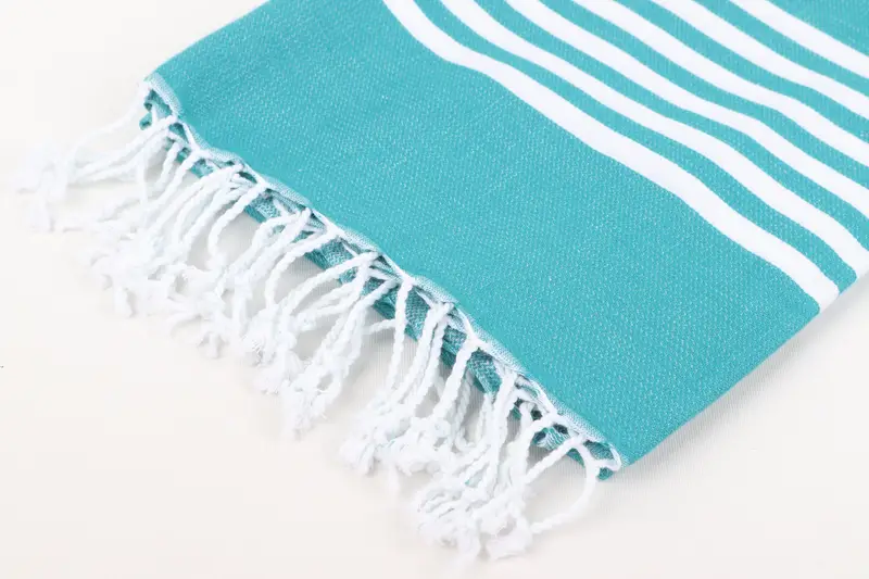 Bridal Shower Gifts, Bridesmaid Gift Towel, Vegas Bachelorette Party Favors, 70x40 Cotton Striped Towel, Summer Towel, Wedding Gift, Hammam towel - 7