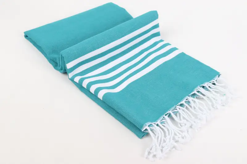Bridal Shower Gifts, Bridesmaid Gift Towel, Vegas Bachelorette Party Favors, 70x40 Cotton Striped Towel, Summer Towel, Wedding Gift, Hammam towel - 6