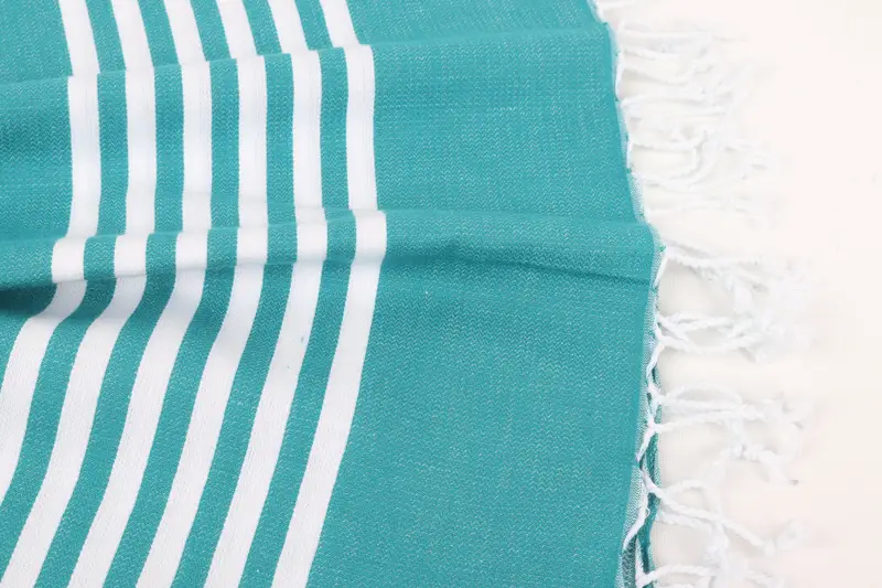 Bridal Shower Gifts, Bridesmaid Gift Towel, Vegas Bachelorette Party Favors, 70x40 Cotton Striped Towel, Summer Towel, Wedding Gift, Hammam towel - 8