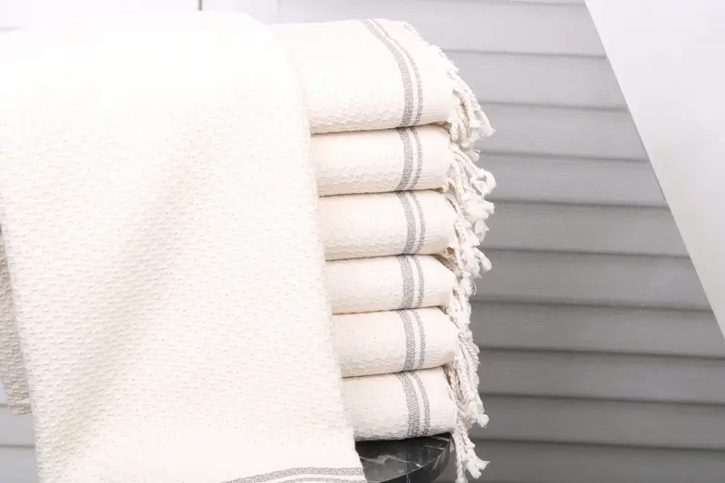 Beach Towel Personalized Brown Cotton Towel, 36x67 Inches