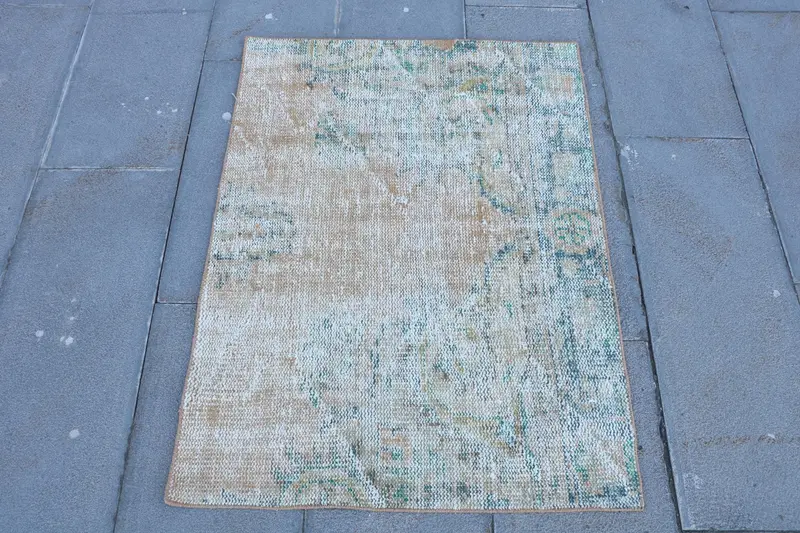 Alfombra vibrante naranja y azul, 8 x 10 m, diseño botánico