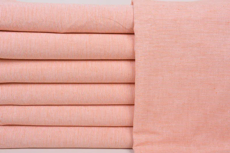 Organic Beach Towel, Valentines Day Gift For Him, Hammam towel, Bachelorette Gifts, Peshtemal Towel USA, Custom Gift, 70x40 Cotton Striped Towel - 1