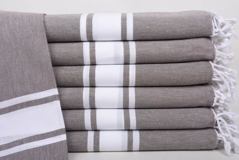 Monogram Turkish Towel, Bridesmaid Favors, Custom Wedding Gift, Towel With Name, Handmade Turkish Towel, Bridesmaid Gift, 70x40 Cotton Striped Towel