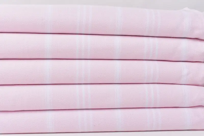 Monogrammed Hand Towel, Gift For Her, Monogram Kitchen Towel, Personalized Wedding Gift For Couple, 40x24 Cotton Striped Towel, Small Bath Towels - 2