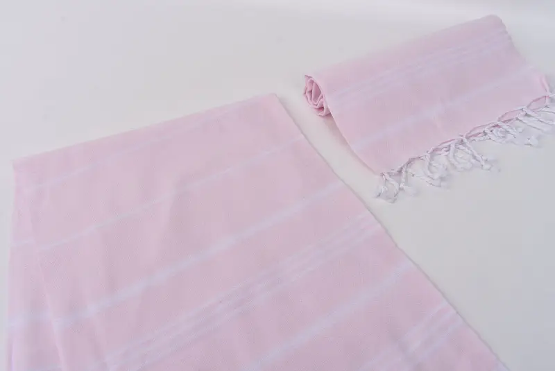 Monogrammed Hand Towel, Gift For Her, Monogram Kitchen Towel, Personalized Wedding Gift For Couple, 40x24 Cotton Striped Towel, Small Bath Towels - 7