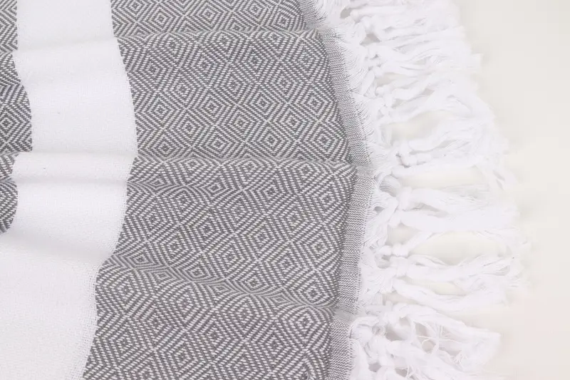 70x40 Cotton Diamond Towel, Monogram Beach Towel, Lightweight Turkish towel, Gift For Best Friend, Customized Turkish Towel, Organic Turkish towel - 8