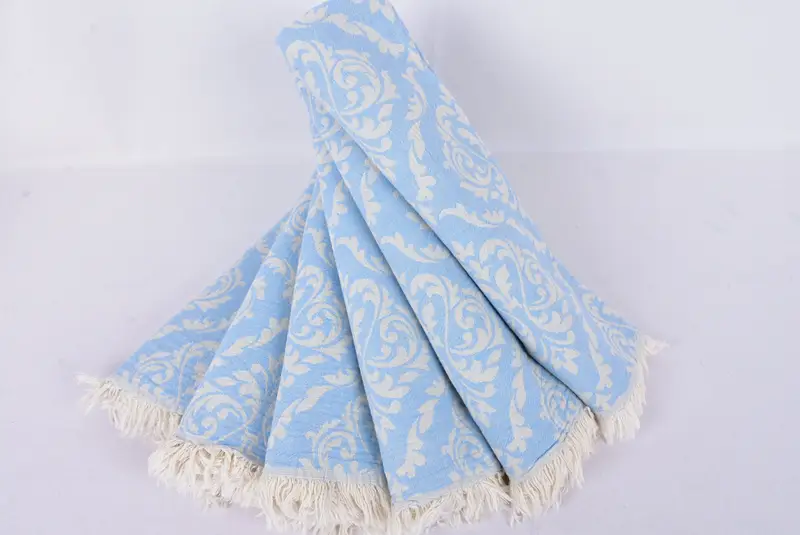 Regalo de boda para novia, regalo de boda, toalla turca personalizada, toalla barroca de algodón 68x36, toalla de tamaño de playa, toalla de hammam, toalla de nombre personalizada - 4