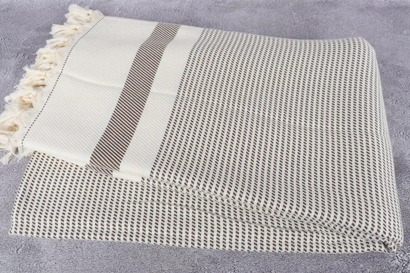 Custom Blanket, 88x80 Cotton Striped Towel, Turkish Tablecloth, Halloween Bachelorette Party, Bridesmaid Gift, Bridal Shower Gift, Housewarming Gift - 6
