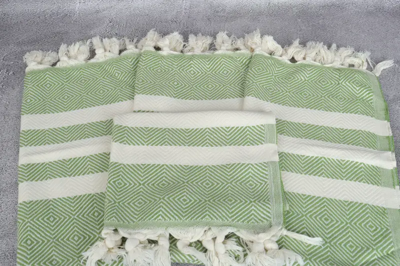 Gift For Boyfriend, First Wedding Anniversary Gift, Personalized Hand Towel, Turkish Towel Hand Towel, 32x20 Cotton Diamond Towel, Turkish Tea Towel - 4