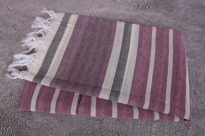 Wedding Gifts Towel, Bridesmaid Proposal Gift, Travel Towel, 68x40 Cotton Striped Towel, Bachelorette Gifts, Gift For Her, Unique Wedding Gift - 6