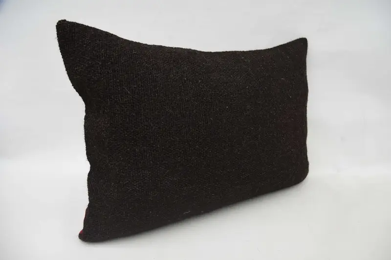 Turkish Kilim Pillow, Pillow Cover, Pillow for Couch, Turkish Pillow, Armchair Pillow Cover, Retro Cushion Case, 20x28 Brown Pillow Sham - 3