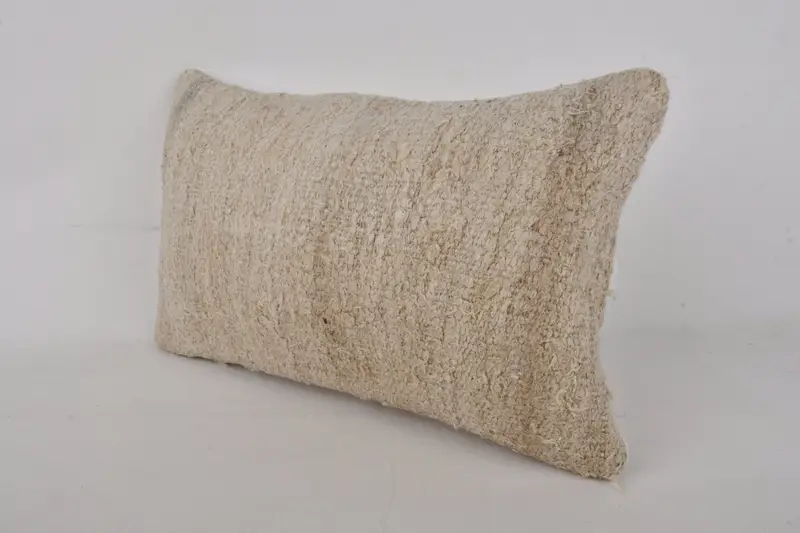 Kilim Pillow, Pillow, Pillow for Couch, 12x20 White Pillow, Aztec Cushion, Garden Pillow Cover, Designer Throw Pillow Cover, Kilim Cushion Sham - 3