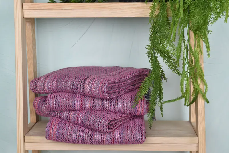 Anniversary Gift For Her, Handwoven Turkish bath towel, Turkish beach towel, Large Turkish Towel, 70x36 Cotton Herringbone Towel, Peshtemal Towel - 7