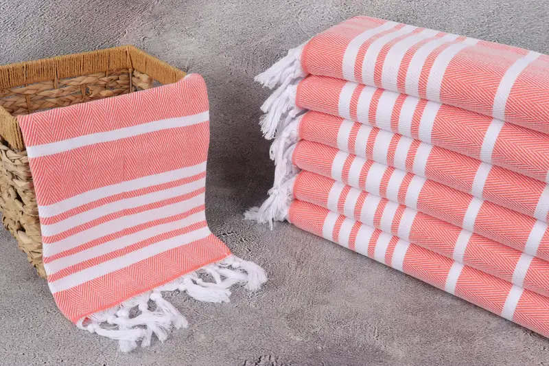 Guest Towel, Monogram Hand Towel, Monogram Tea Towel, Best Friend Gift, Wedding Favors, Decorative Towel, 40x20 Cotton Zig zag Towel, Kitchen Towel - 3