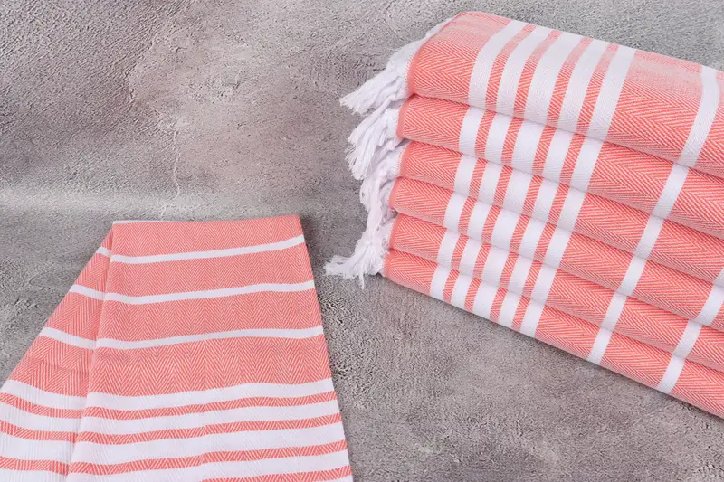 Guest Towel, Monogram Hand Towel, Monogram Tea Towel, Best Friend Gift, Wedding Favors, Decorative Towel, 40x20 Cotton Zig zag Towel, Kitchen Towel - 2