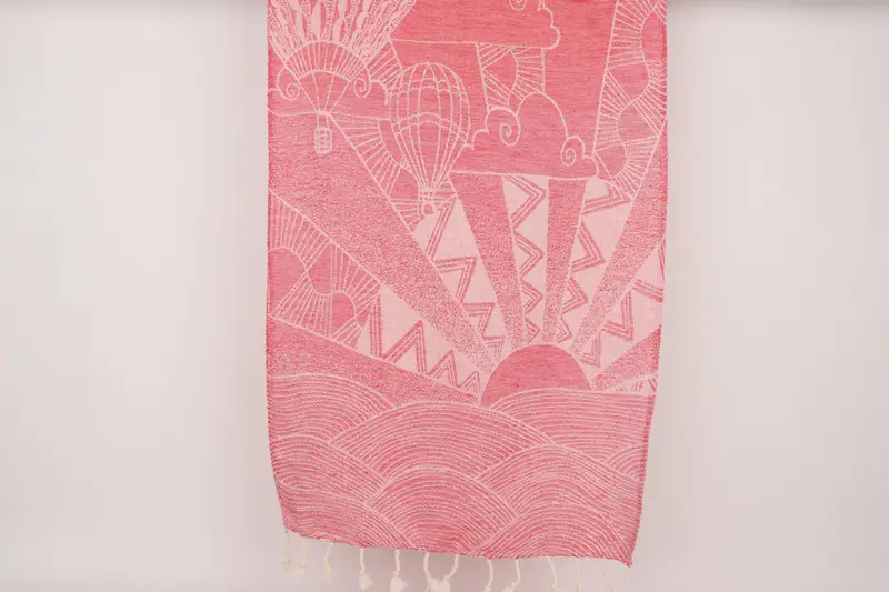 36x18 Cotton Striped Design Towel, Wedding Favors, Bachelorette Party Gifts For Bride, Kitchen Towel, Turkish Towel, Wedding Gift, Travel Towel - 8