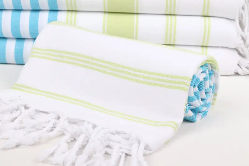 Best Friend Christmas Gift, 70x40 Cotton Striped Towel, Bachelorette Party Gifts, Embroidered Turkish Towel, Personalized Gift, Beach Towel Bulk - 4
