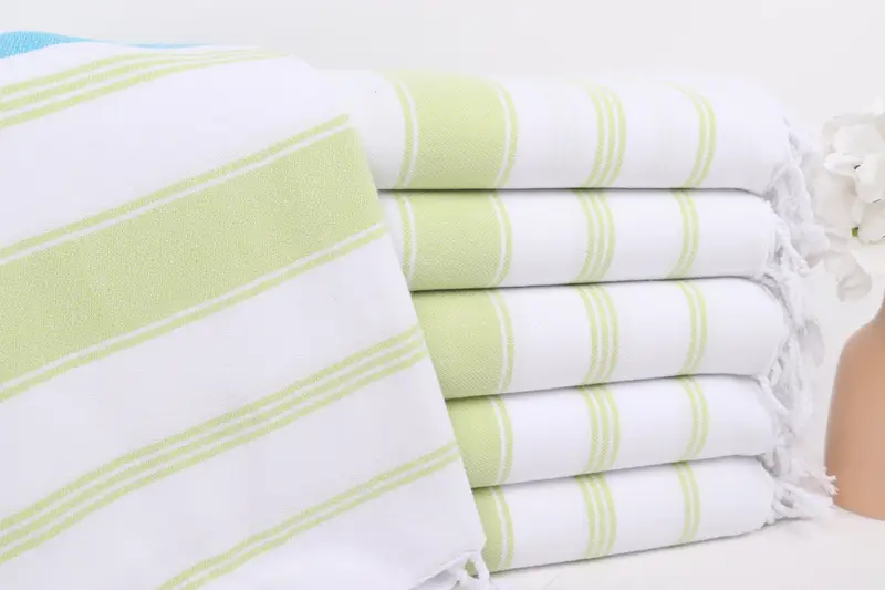 Best Friend Christmas Gift, 70x40 Cotton Striped Towel, Bachelorette Party Gifts, Embroidered Turkish Towel, Personalized Gift, Beach Towel Bulk - 1