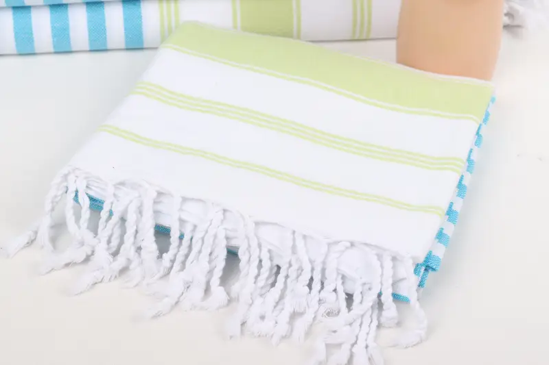 Best Friend Christmas Gift, 70x40 Cotton Striped Towel, Bachelorette Party Gifts, Embroidered Turkish Towel, Personalized Gift, Beach Towel Bulk - 5