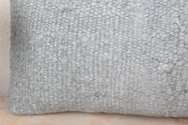 Home Decor Pillow, Pillow Sham, Yoga Pillow Case, 8x16 Gray Pillow Sham, Seat Cushion Cover, Pillow for Sofa, Farmhouse Cushion, Vintage Pillow - 3