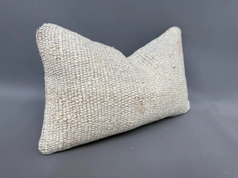 12x20 White Pillow Cover, Pillow for Sofa, Boho Pillow, Retro Pillow Sham, Oriental Pillow Case, Ikat Pillow Sham, Home Decor Pillow, Cushion Cover - 2
