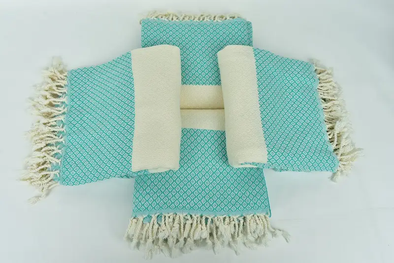 Spooky Bachelorette Party Favors, 70x36 Linen Diamond Towel, Lightweight Turkish towel, Custom Beach Towel, Organic towel, Spa Towel, Gift For Mom - 6