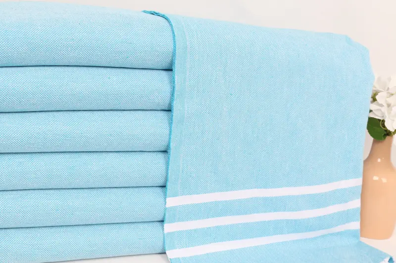 Wedding Hand Made Gift, Gym Towel, Gift For Best Friend, Wedding Gift, 40x20 Cotton Striped Towel, Personalized Kitchen Towel, Turkish Hand Towel - 2