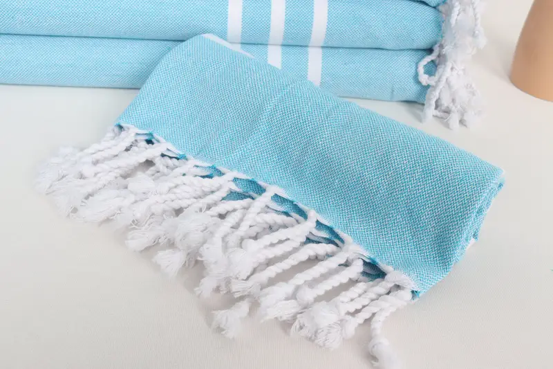 Wedding Hand Made Gift, Gym Towel, Gift For Best Friend, Wedding Gift, 40x20 Cotton Striped Towel, Personalized Kitchen Towel, Turkish Hand Towel - 4