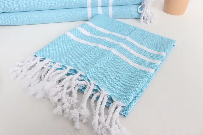 Wedding Hand Made Gift, Gym Towel, Gift For Best Friend, Wedding Gift, 40x20 Cotton Striped Towel, Personalized Kitchen Towel, Turkish Hand Towel - 5