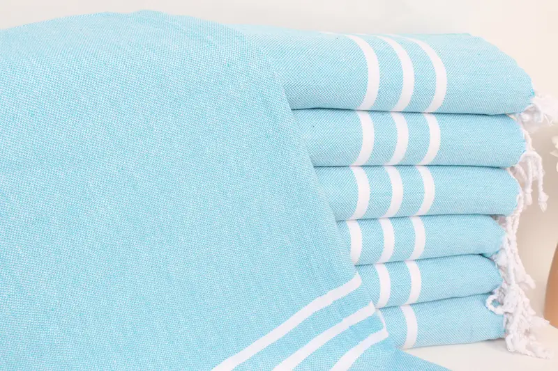 Wedding Hand Made Gift, Gym Towel, Gift For Best Friend, Wedding Gift, 40x20 Cotton Striped Towel, Personalized Kitchen Towel, Turkish Hand Towel - 1