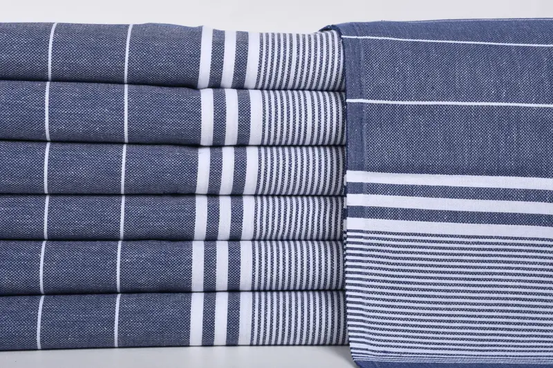 Özel Türk havlu, küçük banyo havlu, düğün iyilikleri, kişiselleştirilmiş bulaşık havlu, 40x24 pamuklu çizgili havlu, Mutlu Noel hediyeleri, yaz hediyesi - 1