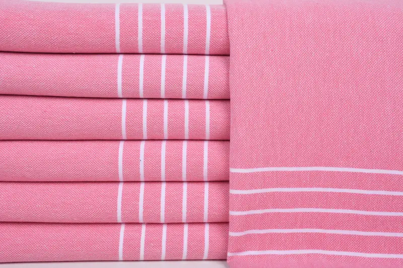 70x40 Cotton Striped Towel, Personalized Gift, Fouta towel, Best Friend Gift Ideas, Gifts For Him, Unique Turkish towel with custom embroidery USA - 1