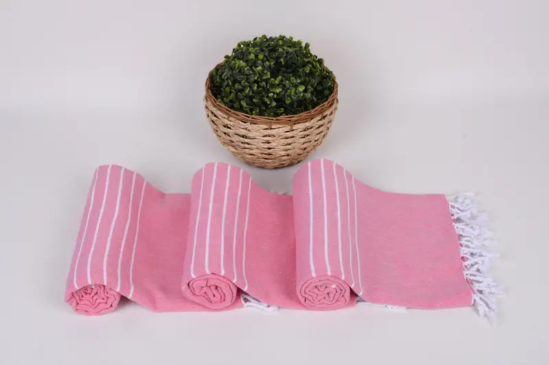 70x40 Cotton Striped Towel, Personalized Gift, Fouta towel, Best Friend Gift Ideas, Gifts For Him, Unique Turkish towel with custom embroidery USA - 8
