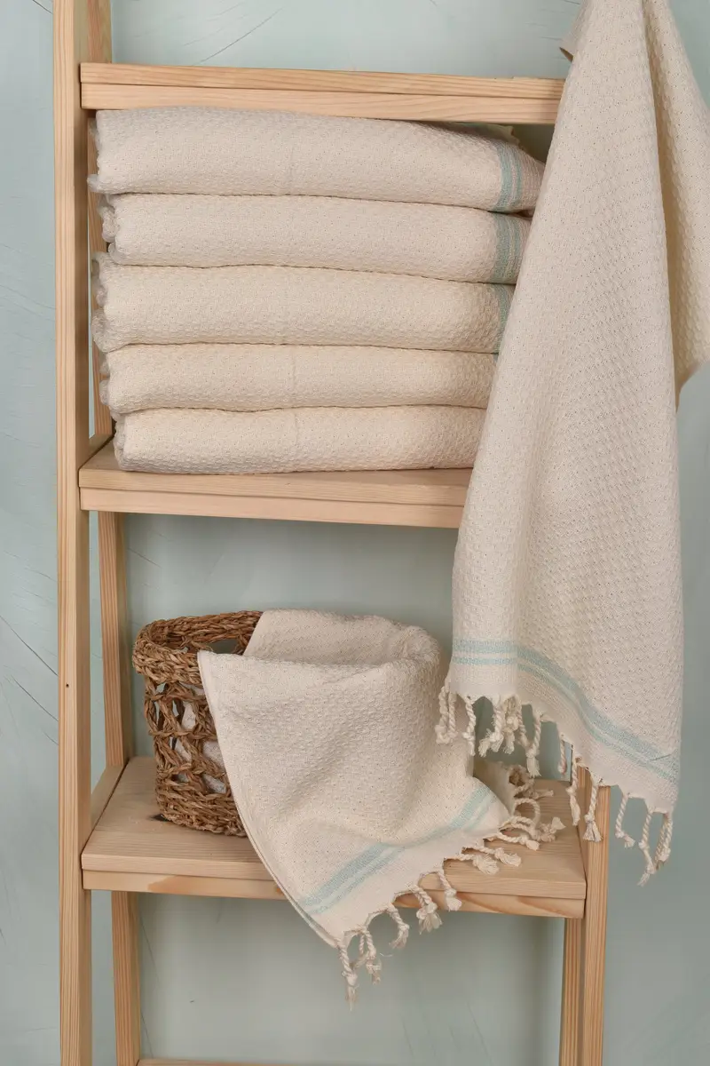 Spa Towel, 38x18 Cotton Striped Towel, Bachelorette Party Items, Small Bath Towels, Personalized Hand Towel, Kitchen Towel, Valentines Day Gift Idea - 3