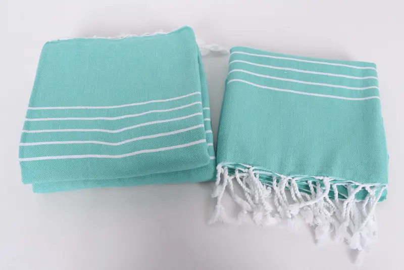 Family Gift Basket, Personalized Bridesmaid Gift, 70x40 Cotton Striped Towel, Welcome Wedding Gift, Best Friend Gift, Lightweight Turkish towel - 7