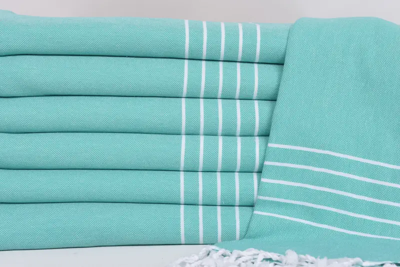 Family Gift Basket, Personalized Bridesmaid Gift, 70x40 Cotton Striped Towel, Welcome Wedding Gift, Best Friend Gift, Lightweight Turkish towel - 2