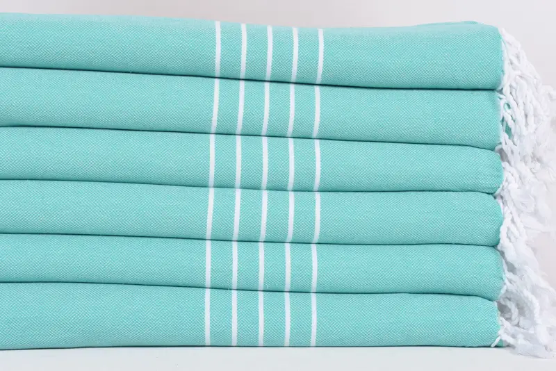 Family Gift Basket, Personalized Bridesmaid Gift, 70x40 Cotton Striped Towel, Welcome Wedding Gift, Best Friend Gift, Lightweight Turkish towel - 3