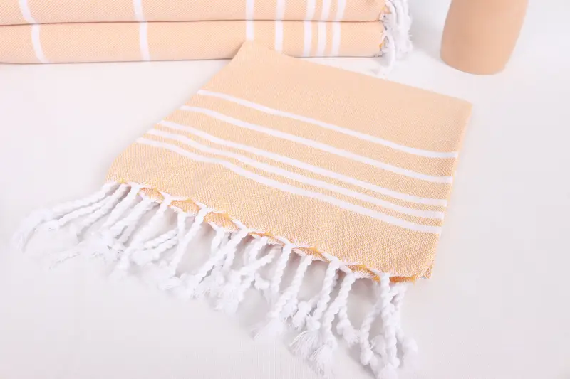 Gifts For Him, Kitchen Towel, 38x18 Cotton Striped Towel, Handmade Gift, Employee Gifts, Personalized Dish Towel, Small Bath Towels, Towel With Name - 5
